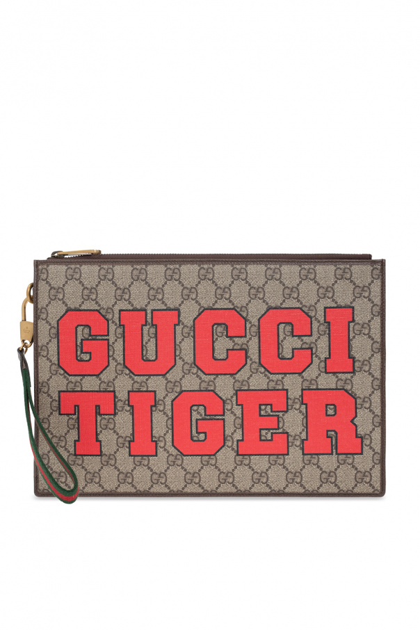 Gucci best sale pouch tiger